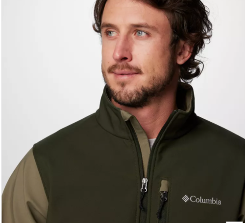 מעיל סופטשל לגברים Ascender Softshell ירוק - Columbia 