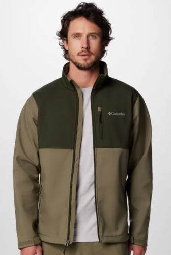מעיל סופטשל לגברים Ascender Softshell ירוק - Columbia 