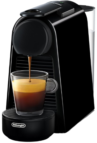 ‏מכונת אספרסו שחורה Nespresso Essenza Mini EN85.B