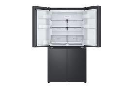 מקרר 4 דלתות מקפיא תחתון 665 ליטר LG GR-728B עם התקן שבת מובנה - גימור נירוסטה מושחרת 