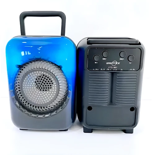 רמקול נייד Greatnice GTS-1867 5W 3 inch עם תאורת לד