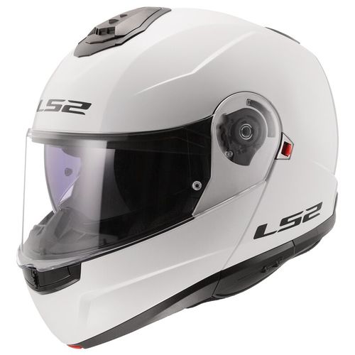 קסדת אל אס 2 סטרוב 2 לבן מבריק -  LS2 FF908 STROBE 2