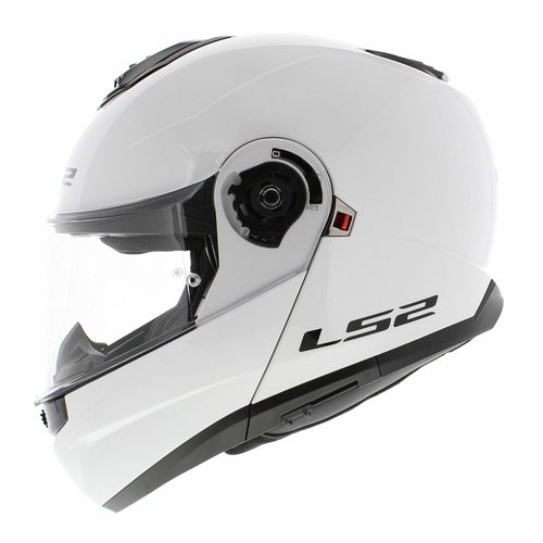 קסדת אל אס 2 סטרוב 2 לבן מבריק -  LS2 FF908 STROBE 2