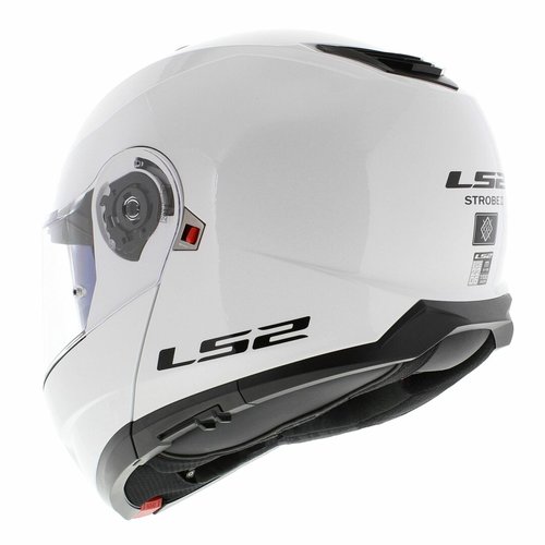 קסדת אל אס 2 סטרוב 2 לבן מבריק -  LS2 FF908 STROBE 2