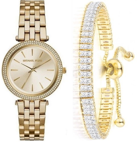 סט שעון מייקל קורס Michael Kors MK3430 צמיד מתנה לנשים
