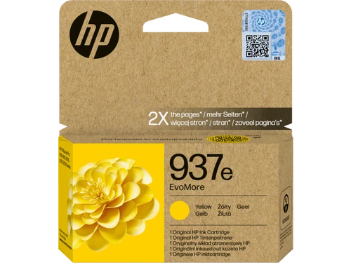 דיו צהוב מקורי HP 937e 4S6W8NE (הספק 1,650 דף)
