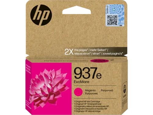 דיו אדום מקורי HP 937e 4S6W7NE (הספק 1,650 דף)