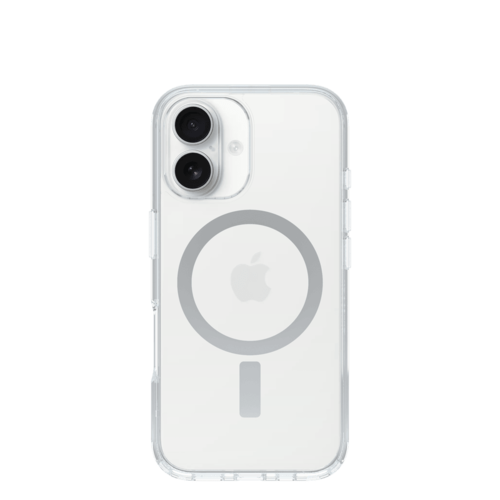 כיסוי לטלפון OtterBox Symmetry MagSafe Iphone 16, שקוף