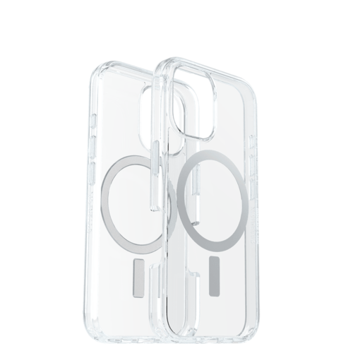 כיסוי לטלפון OtterBox Symmetry MagSafe Iphone 16, שקוף