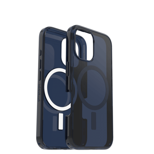 כיסוי לטלפון OtterBox Symmetry MagSafe Iphone 16, כחול שקוף