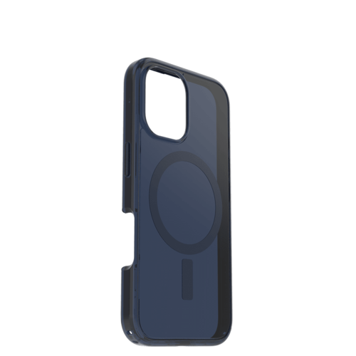 כיסוי לטלפון OtterBox Symmetry MagSafe Iphone 16, כחול שקוף