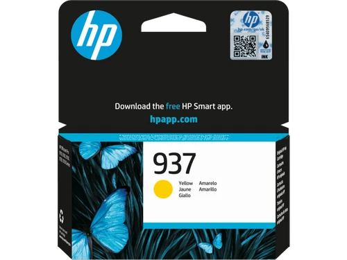 דיו צהוב מקורי HP 937 4S6W4NE (הספק 800 דף)