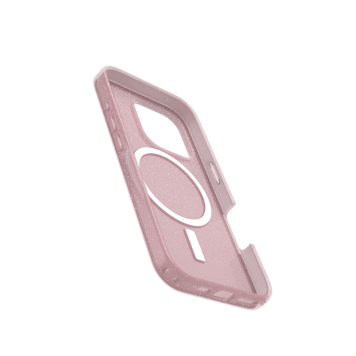כיסוי לטלפון OtterBox Symmetry MagSafe Iphone 16 Pro, ורוד מנצנץ