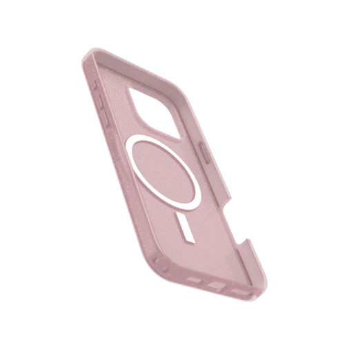 כיסוי לטלפון OtterBox Symmetry MagSafe Iphone 16 Pro Max, ורוד מנצנץ