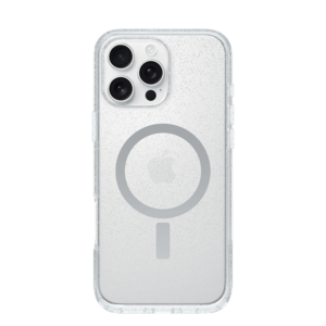 כיסוי לטלפון OtterBox Symmetry MagSafe Iphone 16 Pro Max, שקוף מנצנץ
