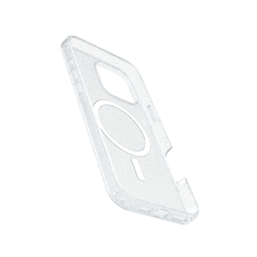 כיסוי לטלפון OtterBox Symmetry MagSafe Iphone 16 Pro Max, שקוף מנצנץ