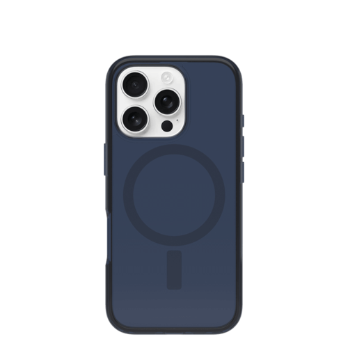 כיסוי לטלפון OtterBox Symmetry MagSafe Iphone 16 Pro, שקוף כחול