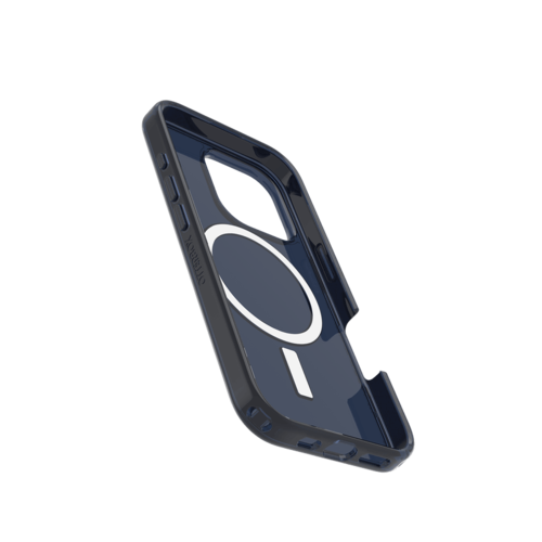 כיסוי לטלפון OtterBox Symmetry MagSafe Iphone 16 Pro, שקוף כחול