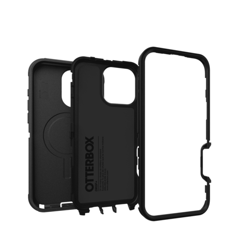 כיסוי לטלפון OtterBox Defender MagSafe Iphone 16 Pro Max, שחור