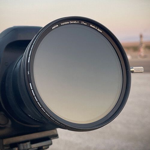 פילטר Hoya 82mm Variable Neutral Density II