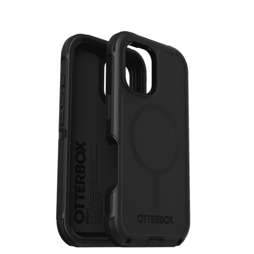 כיסוי לטלפון OtterBox Defender MagSafe Iphone 16, שחור