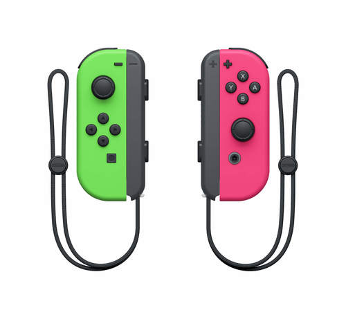 בקר אלחוטי לנינטנדו Joy-Con צבע ירוק ורוד