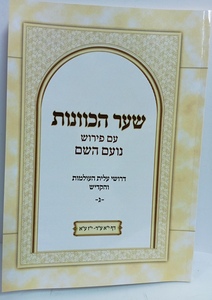 שער הכוונות - נועם השם ג