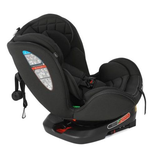 כיסא בטיחות מסתובב ראיין 360 תקן R129 צבע שמנת