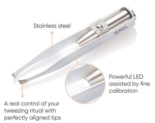 פינצטה מאירה Sensica Lumi Tweezers