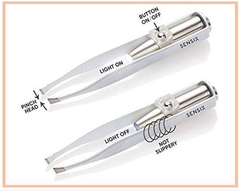 פינצטה מאירה Sensica Lumi Tweezers