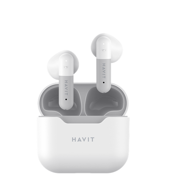 אוזניות אלחוטיות HAVIT דגם TWS TW960 לבן