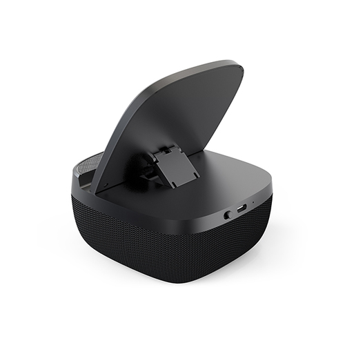מעמד טעינה אלחוטי 15W משולב עם רמקול Bluetooth איכותי 5W