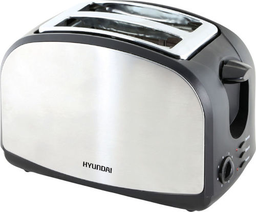 מצנם ל-2 פרוסות יונדאי 900W כסוף /אדום AT-203 