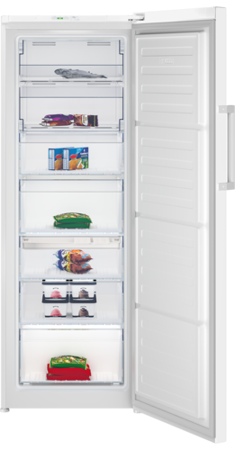 מקפיא Beko RFNE296L31WN בקו 7 מגירות