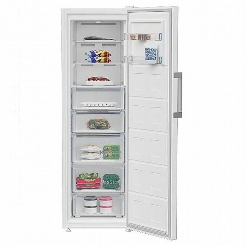 מקפיא 8 מגירות 290 ליטר No Frost דגם RFNE318L33WP בקו Beko לבן