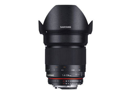 עדשה Samyang 24mm F1.4 AS UMC AE Canon