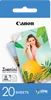 דפי פוטו מקוריים Canon ZP-2030-20 גודל 5x7.6 ס"מ (כמות 20 באריזה)