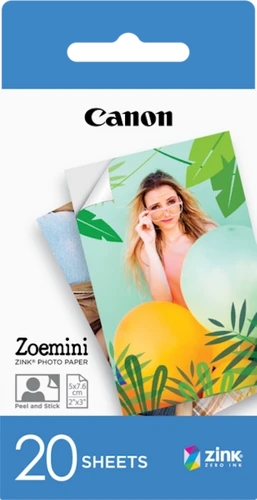 דפי פוטו מקוריים Canon ZP-2030-20 גודל 5x7.6 ס