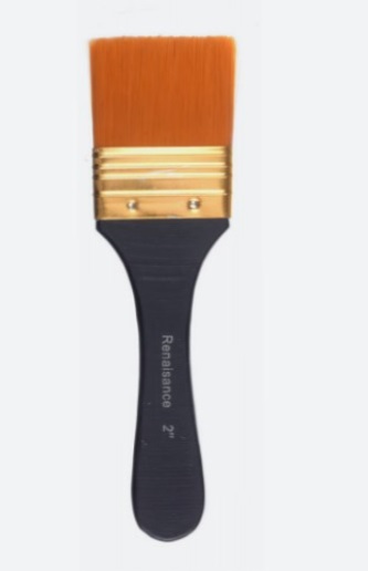 מברשת שטוחה שיער סינטטי 2