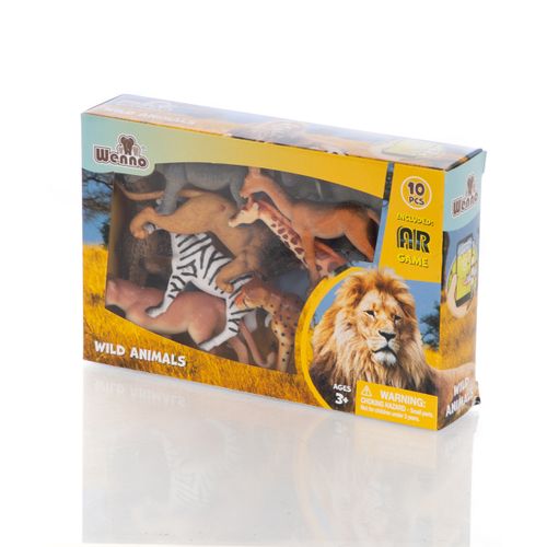 חיות ספארי 10 יחידות