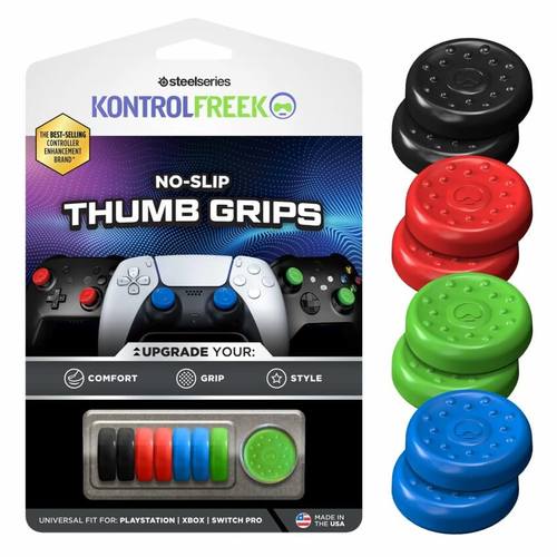 סט 8 מתאמים No-Slip בצבעים שונים אוניברסלי KontrolFreek