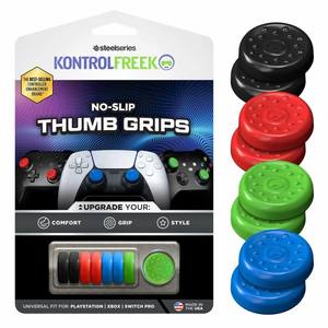 סט 8 מתאמים No-Slip בצבעים שונים אוניברסלי KontrolFreek