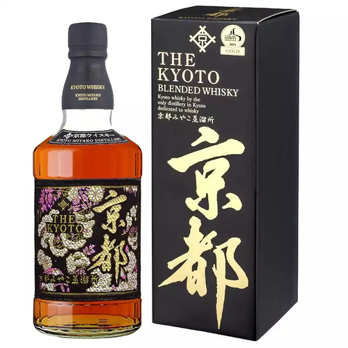 קיוטו וויסקי קורו - אובי/ Kyoto Whisky Kuro-Obi (בלנד) 46% כהל 700 מ