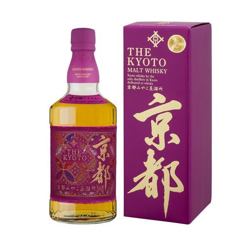 קיוטו וויסקי מוראסאקי - אובי/ (Nishijin-ori)Kyoto Whisky Murasaki-Obi (מאלט) 43% כהל 700 מ
