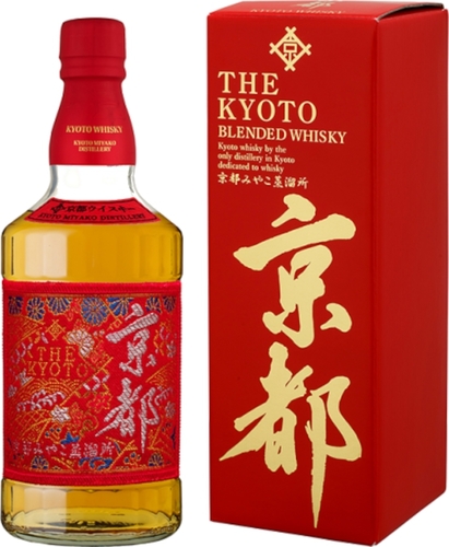 קיוטו וויסקי אקא - אובי/ (Nishijin-ori)Kyoto Whisky Aka-Obi (בלנד) 40% כהל 700 מ