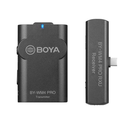 מיקרופון דש אלחוטי לסמארטפון Boya BY-WM4 PRO-K5