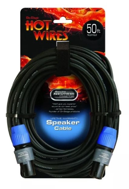 On Stage SP14-50SS Speaker Cable