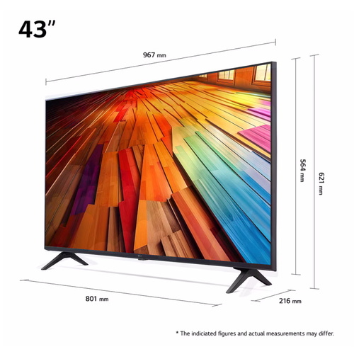 טלוויזיה 43 LG 4K דגם ‏43UT80006LA 