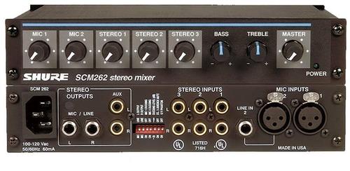 SHURE SCM262E - מיקסר-סטריאו