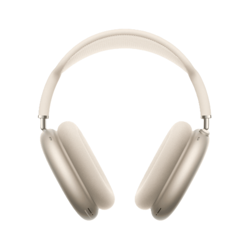 אוזניות אלחוטיות Apple Air Pods Max 2024, לבן פנינה, שנה אחריות, יבואן רשמי